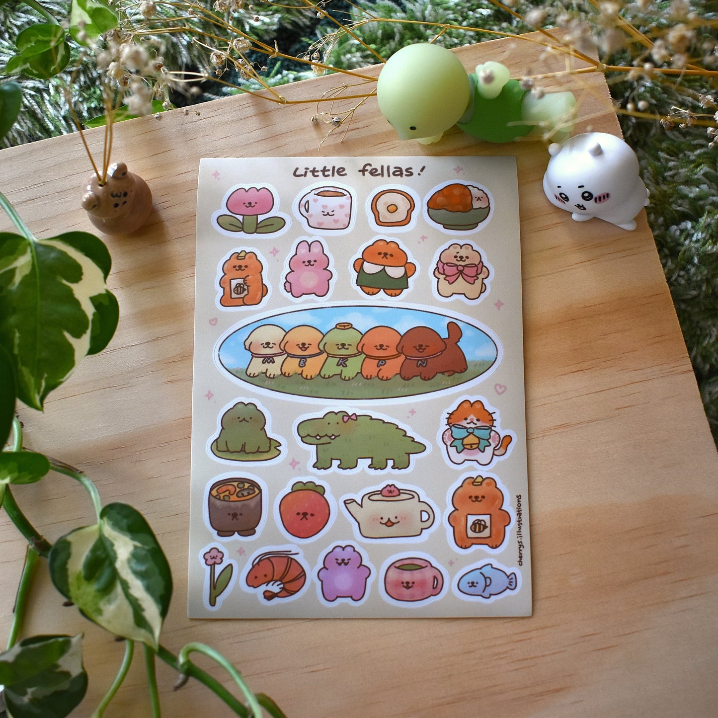 Little Fellas Sticker Sheet