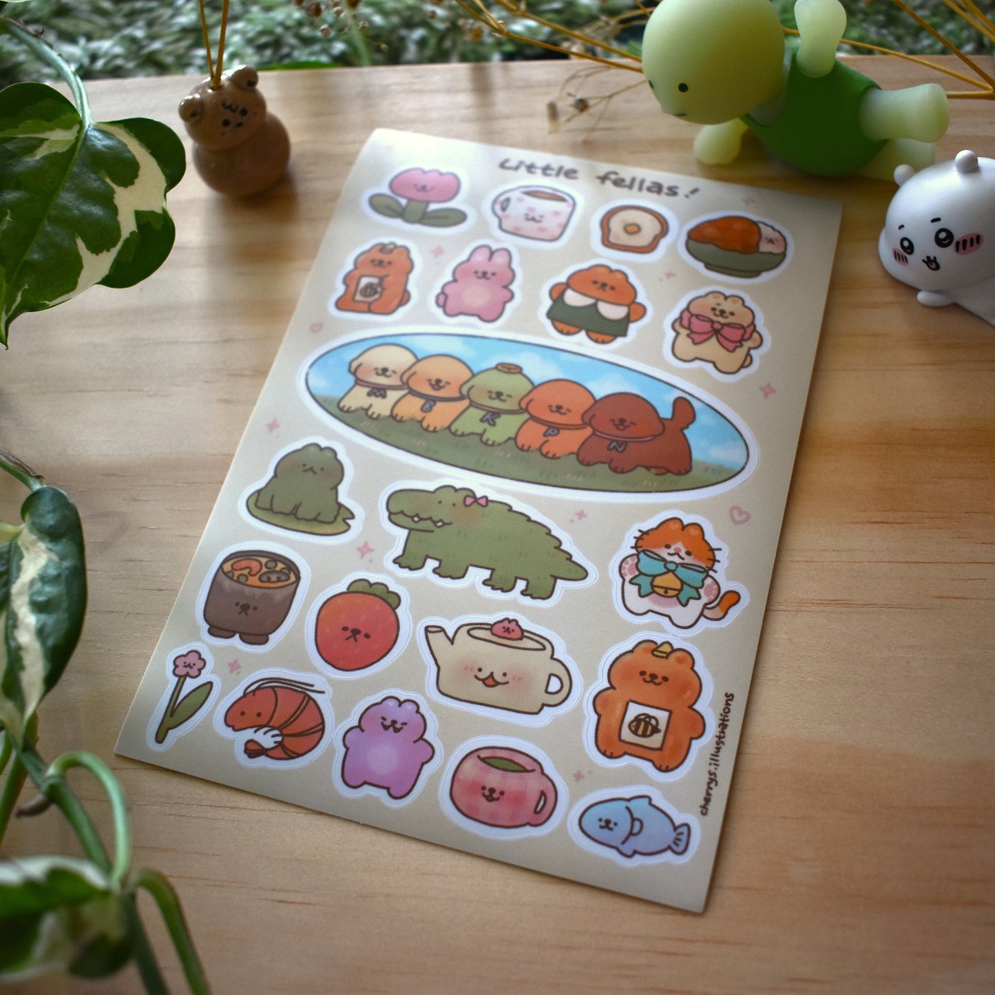 Little Fellas Sticker Sheet