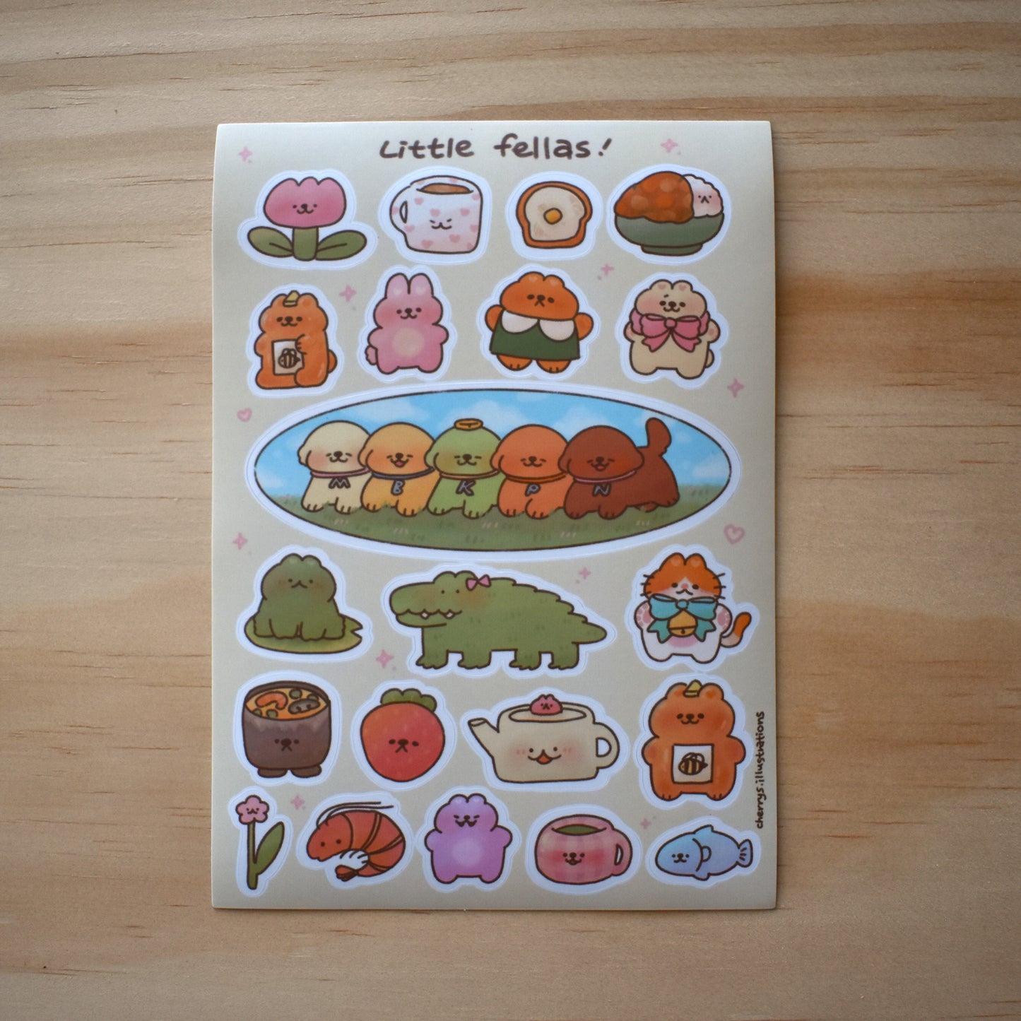 Little Fellas Sticker Sheet