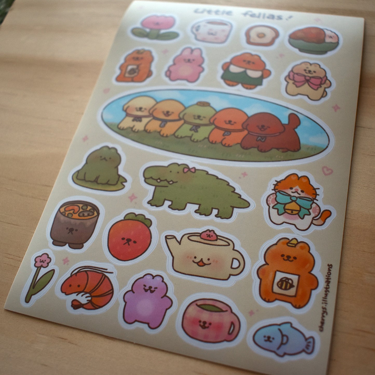 Little Fellas Sticker Sheet