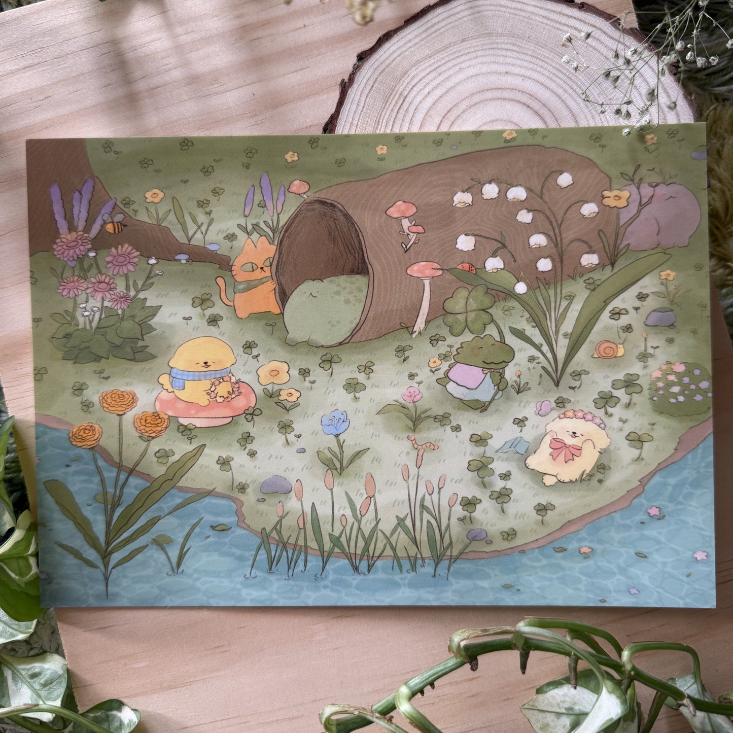 Wildflower Garden Art Print