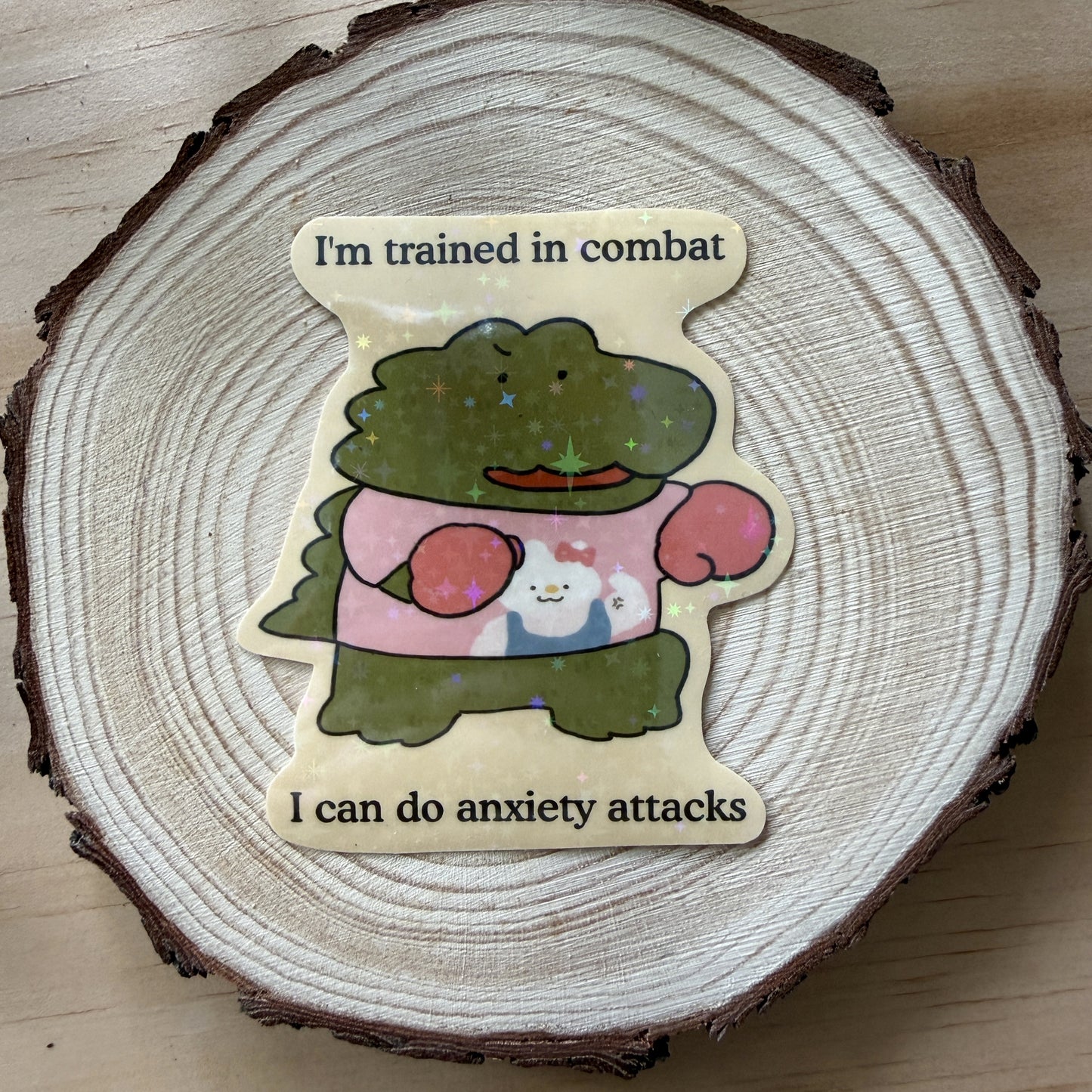 Trained in Combat Stickers