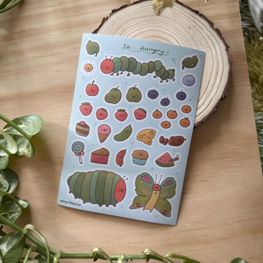 Very Hungry Sticker Sheet