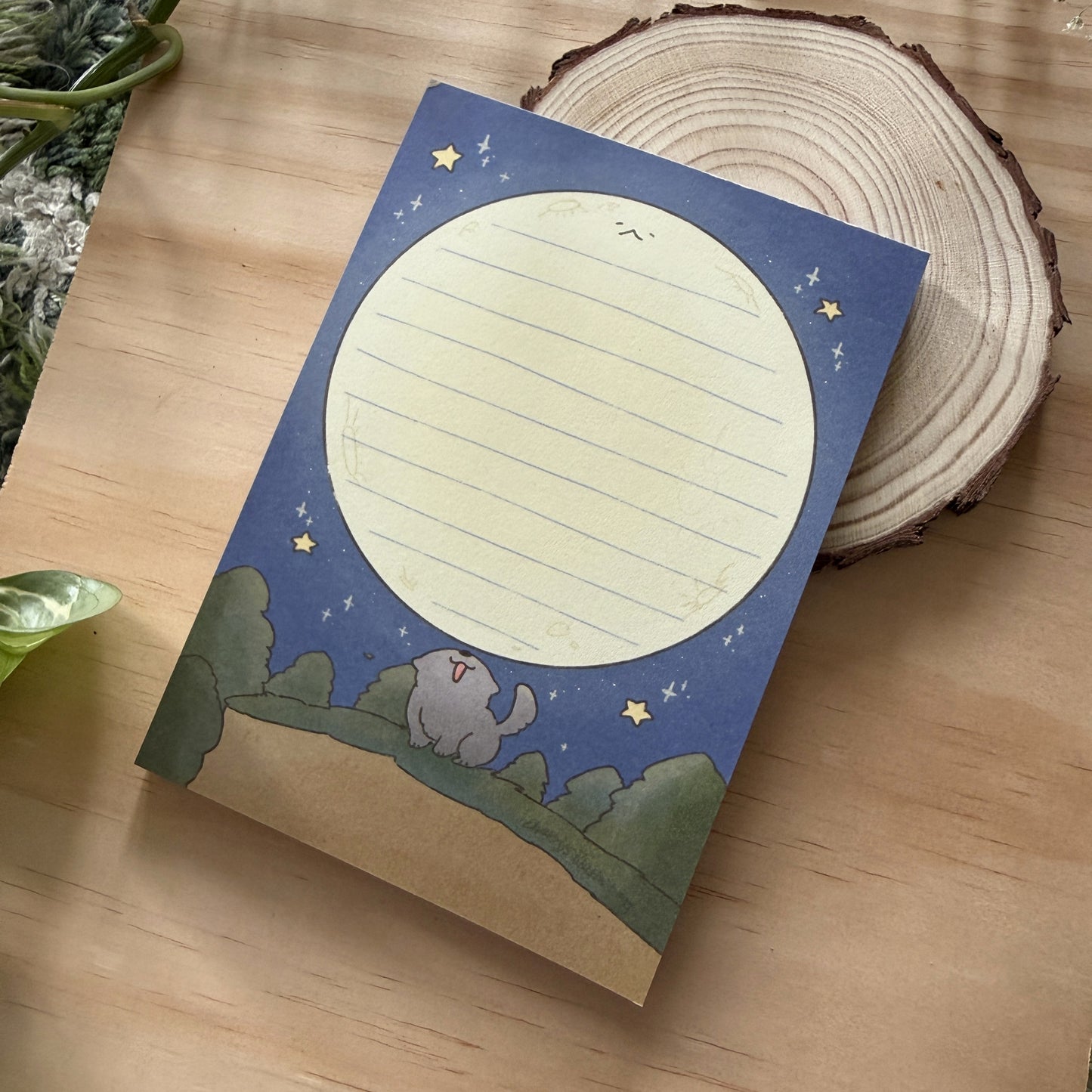 Alpha Wolf Memo Pad