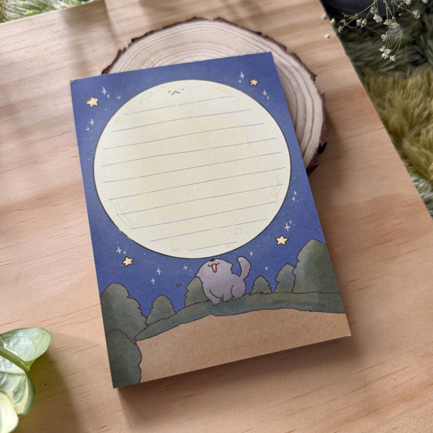 Alpha Wolf Memo Pad