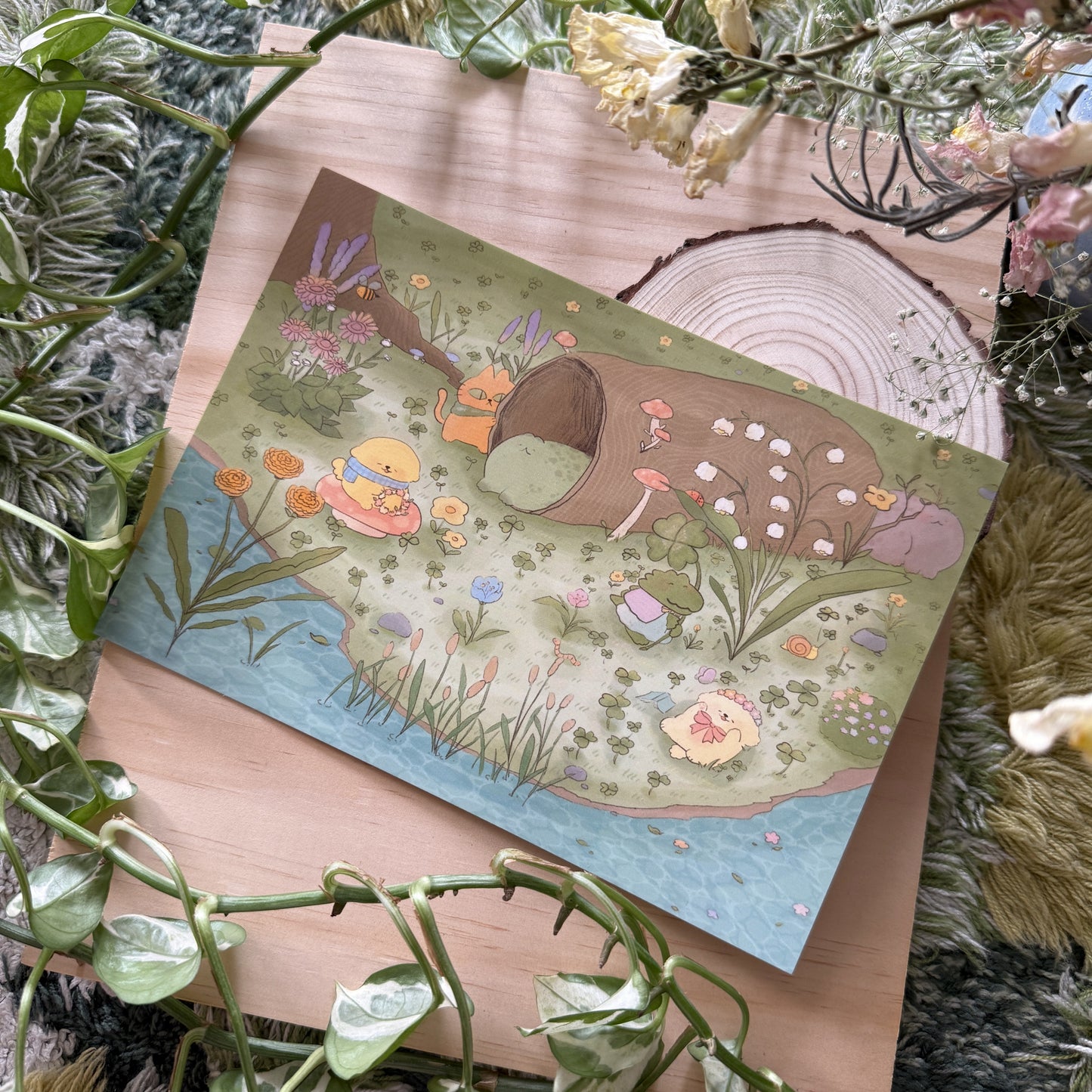 Wildflower Garden Art Print