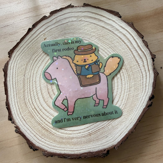 First Rodeo Stickers