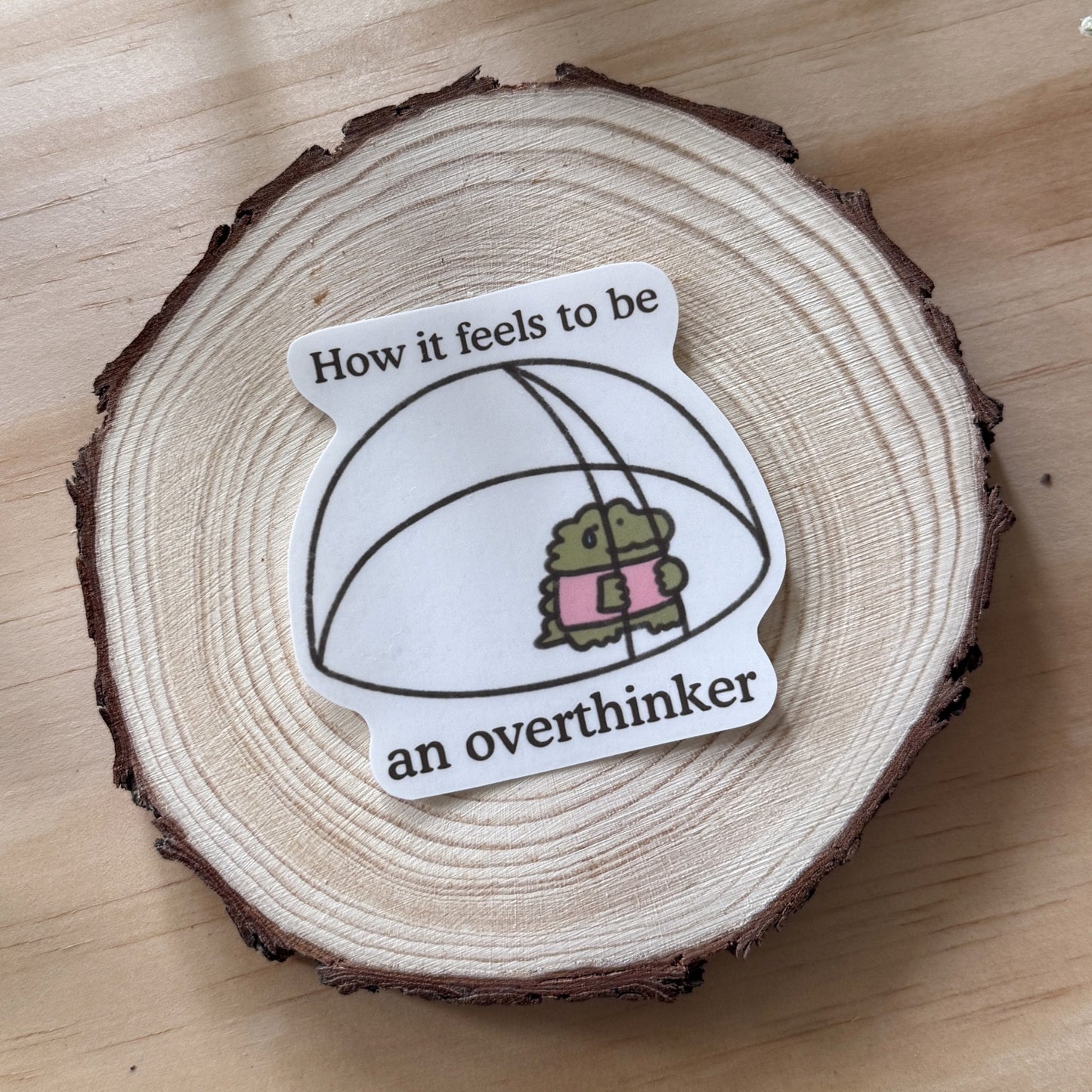 Overthinker Stickers