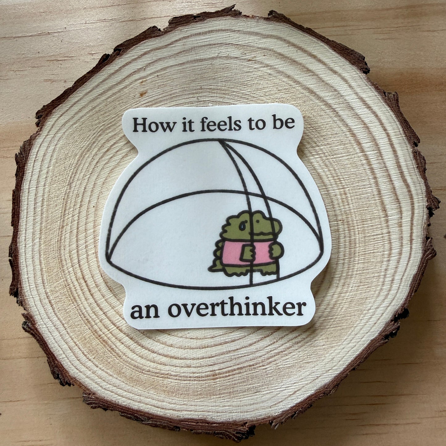 Overthinker Stickers
