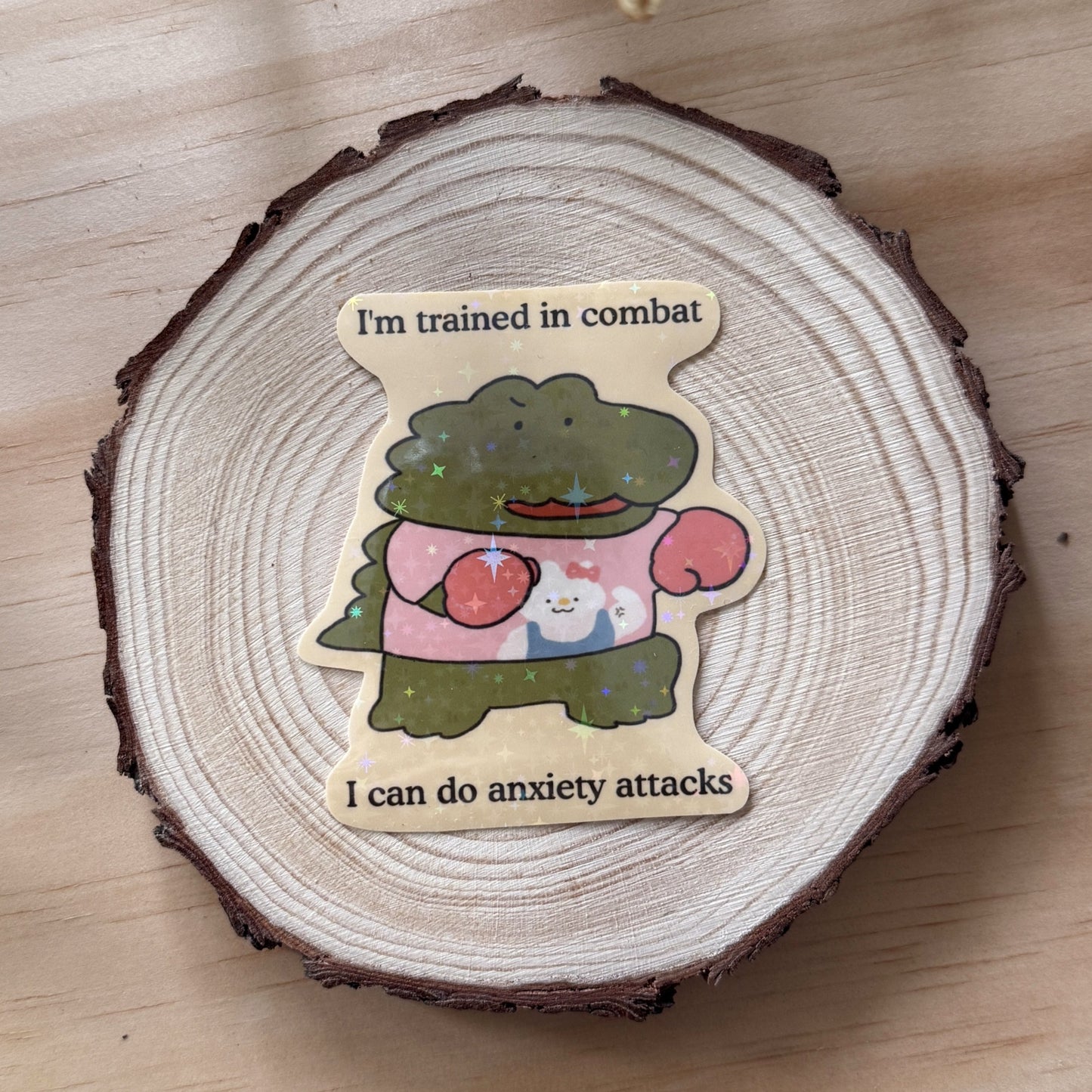 Trained in Combat Stickers