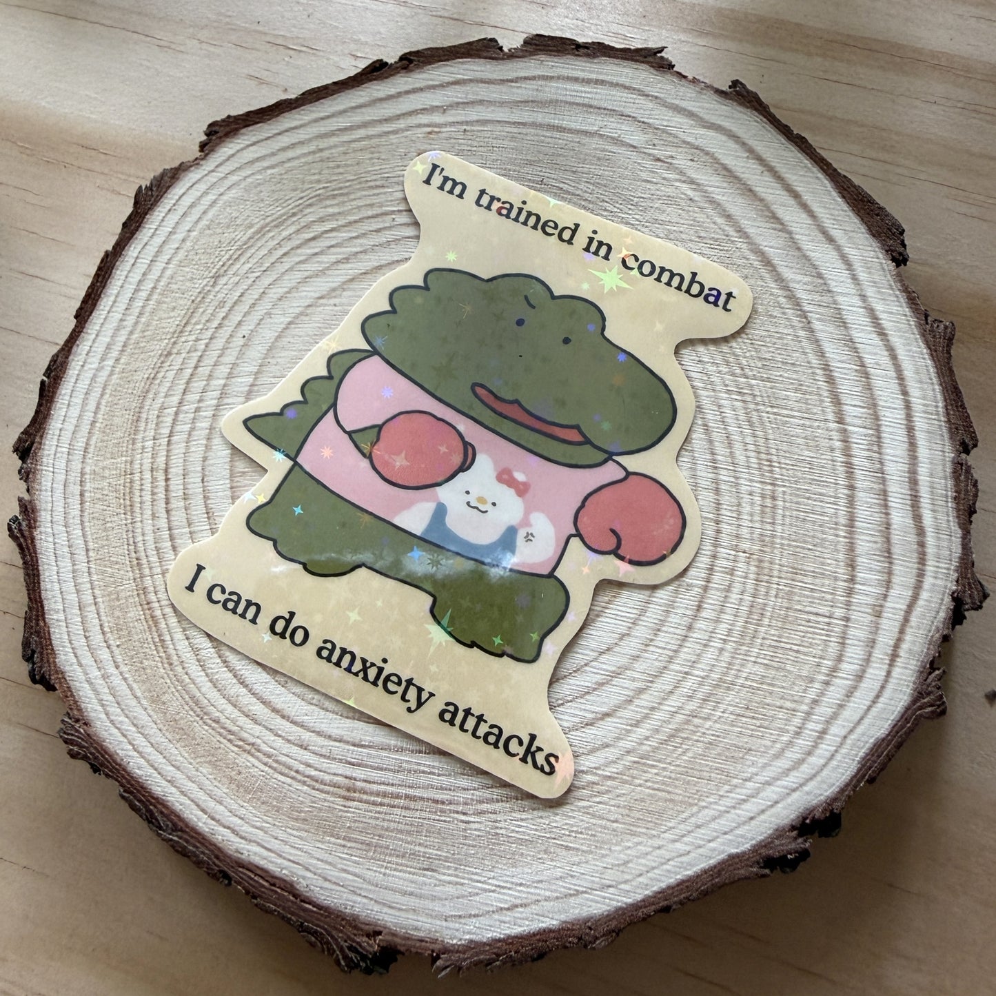 Trained in Combat Stickers