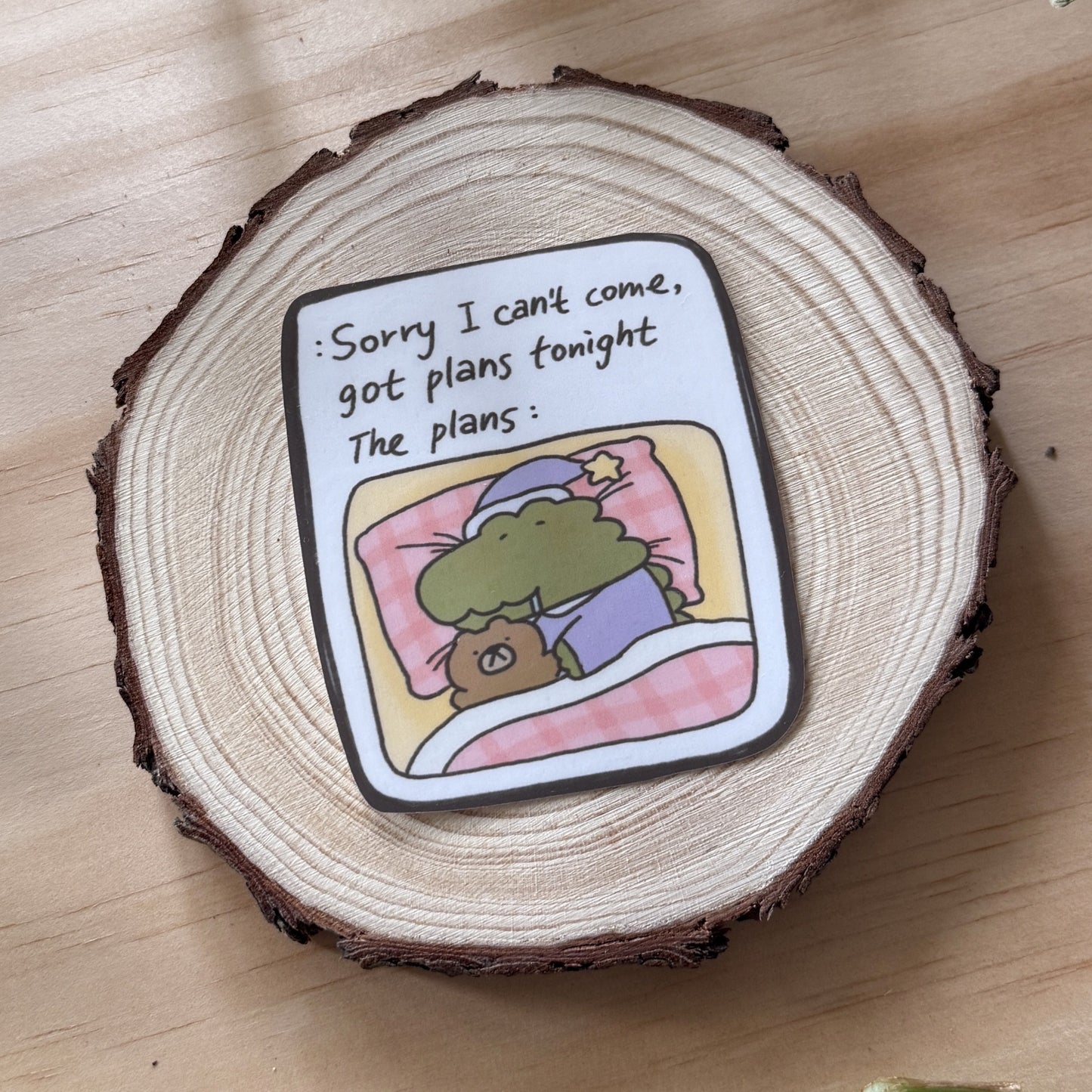 I've Got Plans Tonight! Stickers