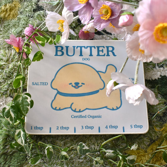 Organic Butter (Dog) Waterproof Mousepad