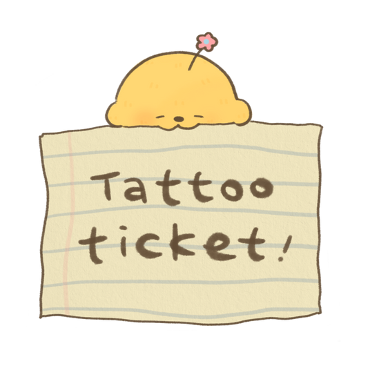 Tattoo ticket